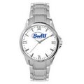 Clarity Men's Silver-Tone Bracelet Watch